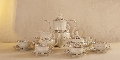 Servizio caffè porcellana - ,