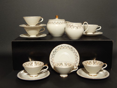 Art deco servizio tazzine - deco,