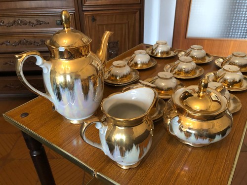 Servizio caffè vintage - servizio,