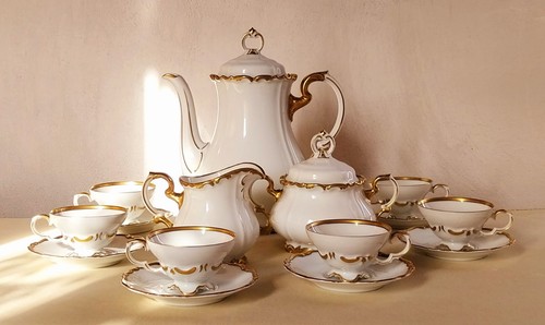 Servizio caffè porcellana - ,